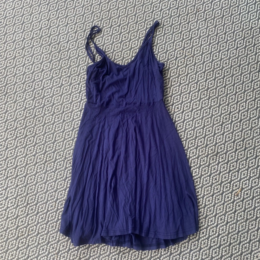 Blue dress